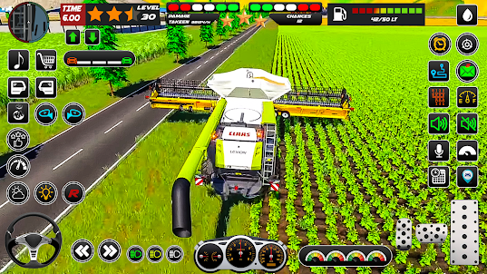 Farm Tractor- Driving 3D Games