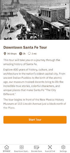 Walking Tour of Santa Fe Screen 3