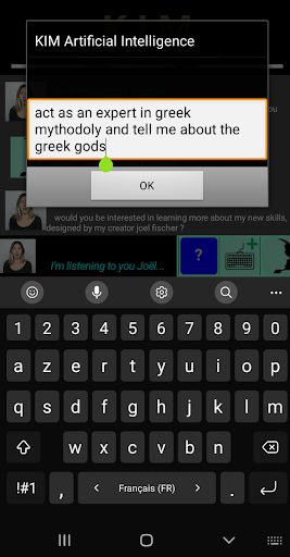KIM Artificial Intelligence Screen 3
