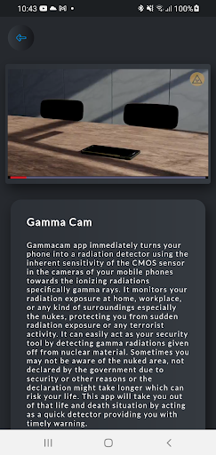 GammaCam Screen 2