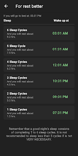 Sleepy - Sleep Cycles Screenshot