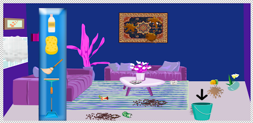 Android application Daddy Helper: House Clean Fun screenshort