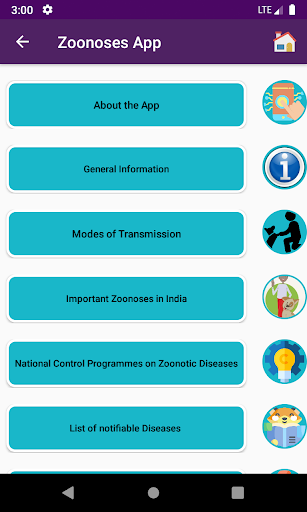 Zoonoses App(ज़ूनोसेस एप्प) Screen 3
