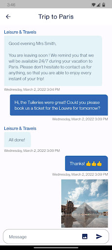 GeniusTravel.io Screen 2