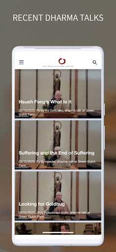 Android application SFZC Dharma App screenshort