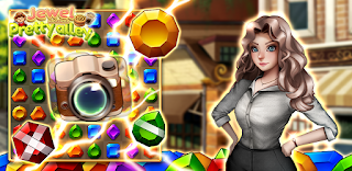 Jewel pretty alley: Match 3 - Screenshot 1