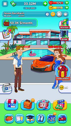 Mr.Billion: Idle Rich Tycoon - Simulation - games