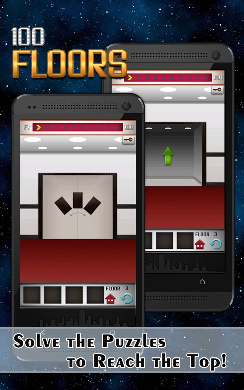 Android application 100 Floors - Can you escape? screenshort