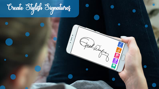 Android application Digital Signature - Electronic screenshort