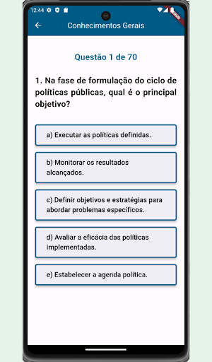 Simulados para Concursos Bl 01 Screen 2