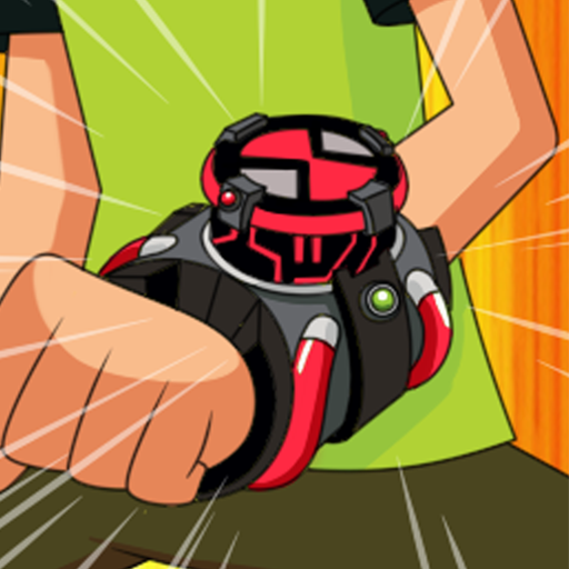 The Omnitrix Glitch FNF logo