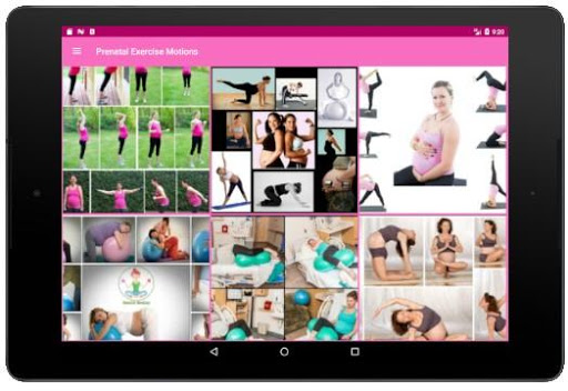 Prenatal Exercise Motions