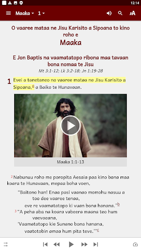 Android application Teop Bible screenshort