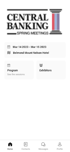 Central Banking Events Screen 3