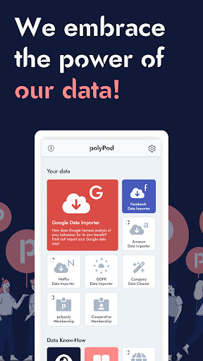 Android application polyPod screenshort