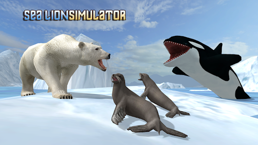 Captura de Pantalla 2 Sea Lion Simulator android