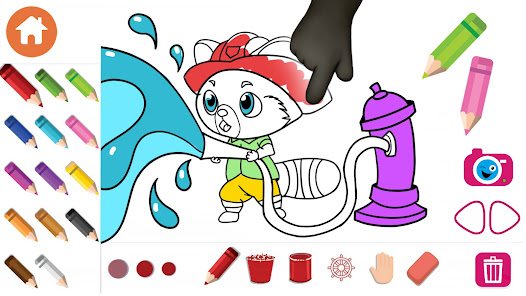 Coloring for kids with Rocky  screenshots 8