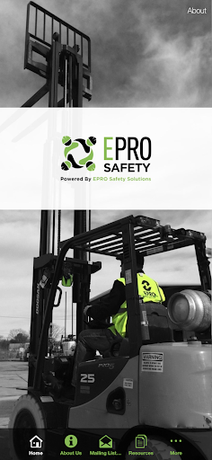 Android application EPRO Safety screenshort