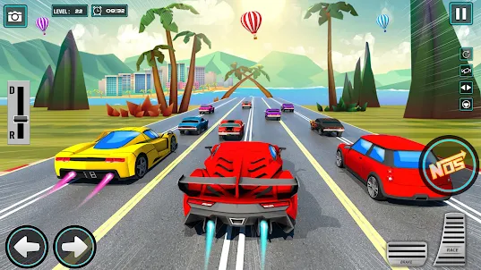 Highway Driving Racer Car Game