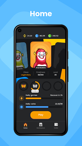 Android application Lolypto screenshort