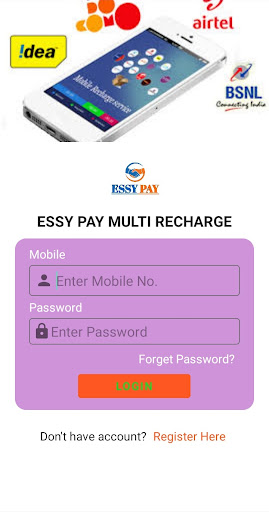 Android application ESSY PAY screenshort