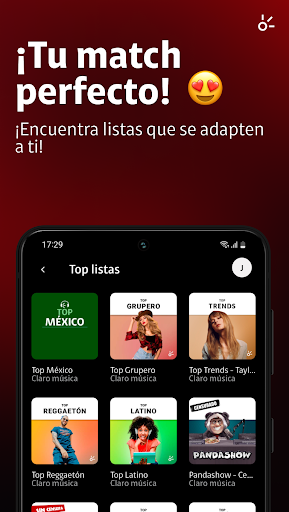 Claro Música Screen 3