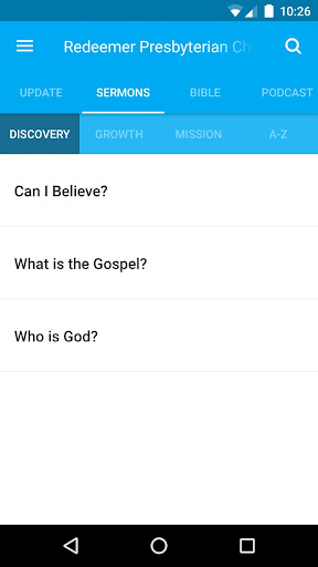 Gospel in Life Screen 2
