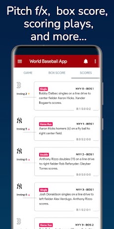 World Baseball Appのおすすめ画像3