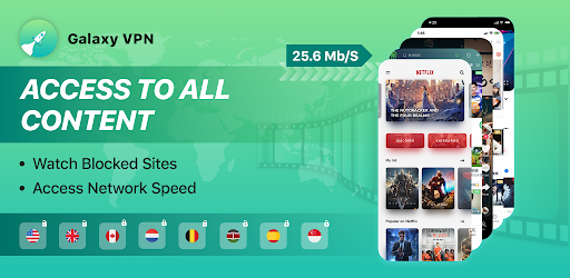 Android application GalaxyVPN - Unlimited Fast VPN screenshort