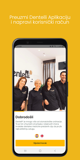 Android application Dentelli screenshort