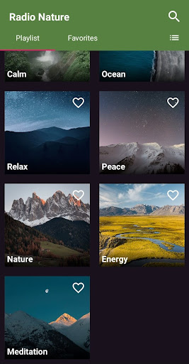 Radio Nature Screen 3
