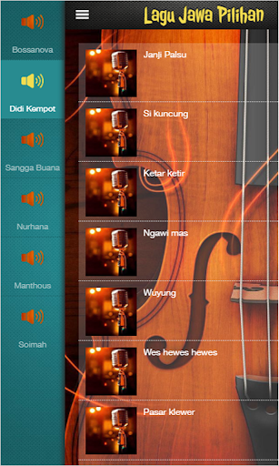 Lagu tembang jawa dan Campursari pilihan