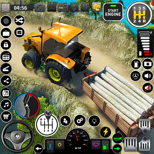 Tractor Farming Simulator Game  Icon