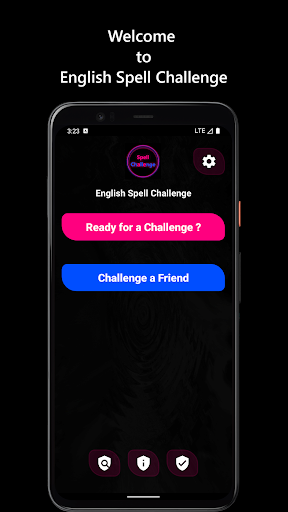 Android application English Spell Challenge screenshort