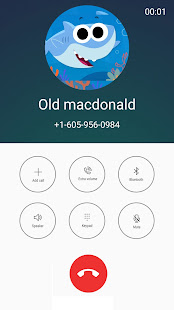 Fake Call from Baby Shark 1.0 APK screenshots 5