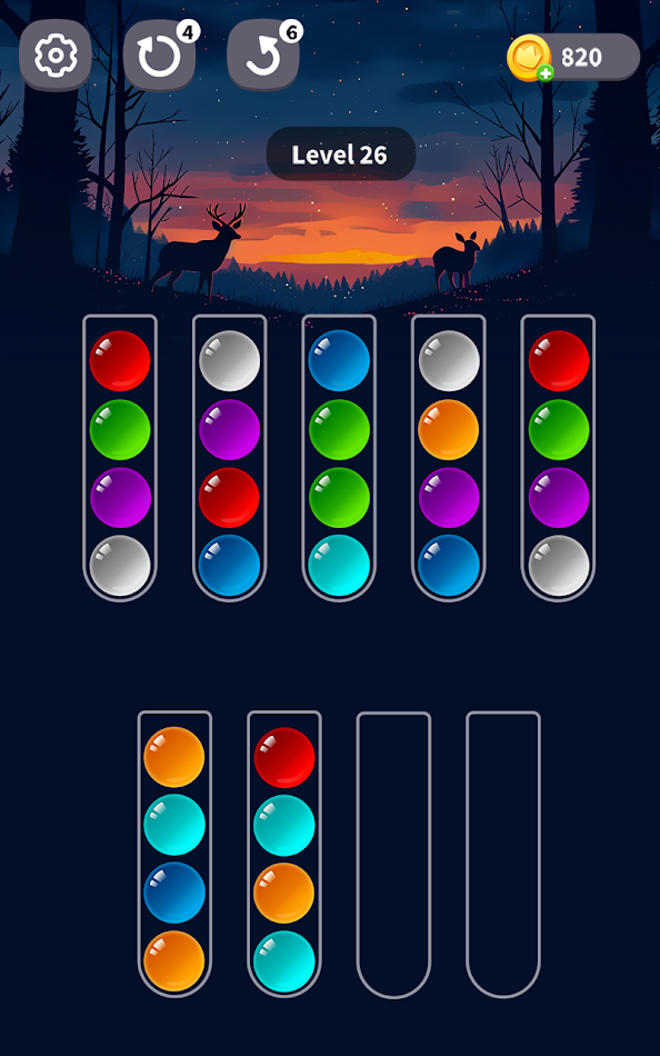 #7. Color Ball Sort - Puzzle Game (Android) 由: Higgs Studio