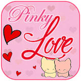 Pinky Love Heart Theme&Emoji Keyboard icon