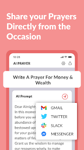 AI Prayer Writer, Generator