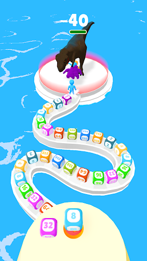 Android application 2048 Merge Battle screenshort