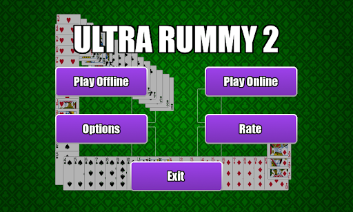 Android application Gin Rummy Multiplayer screenshort