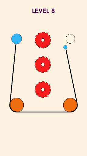 Android application Drag the Rope screenshort