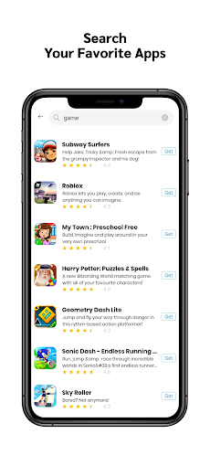 Apps Store Market - iOS styleのおすすめ画像3