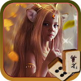 Mahjong: Red Autumn Leaves icon