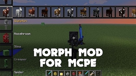 Morph Mod for Minecraft PE 1