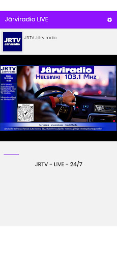 Android application JRTV - Järviradio screenshort
