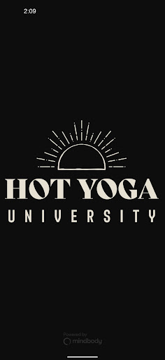 Android application Hot Yoga University screenshort