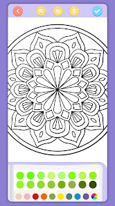 Mandala Coloring:Drawing games 1.151 APK + Mod (Free purchase) for Android