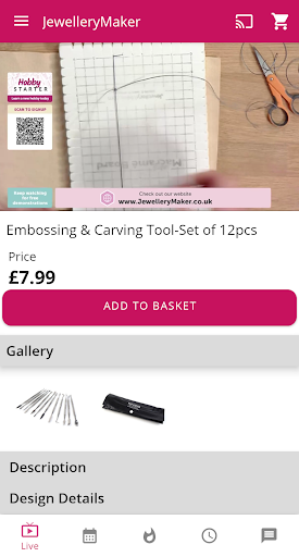 Android application JewelleryMaker screenshort