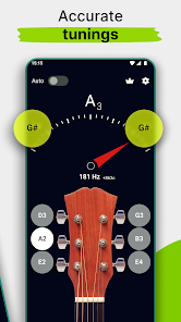 Screenshot 11 Afinador de guitarra preciso android