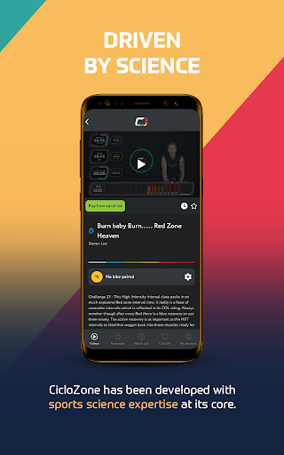 Screenshot of CicloZone